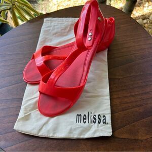 Melissa Women's Sandals 🌺 Coral 🌺 size 8